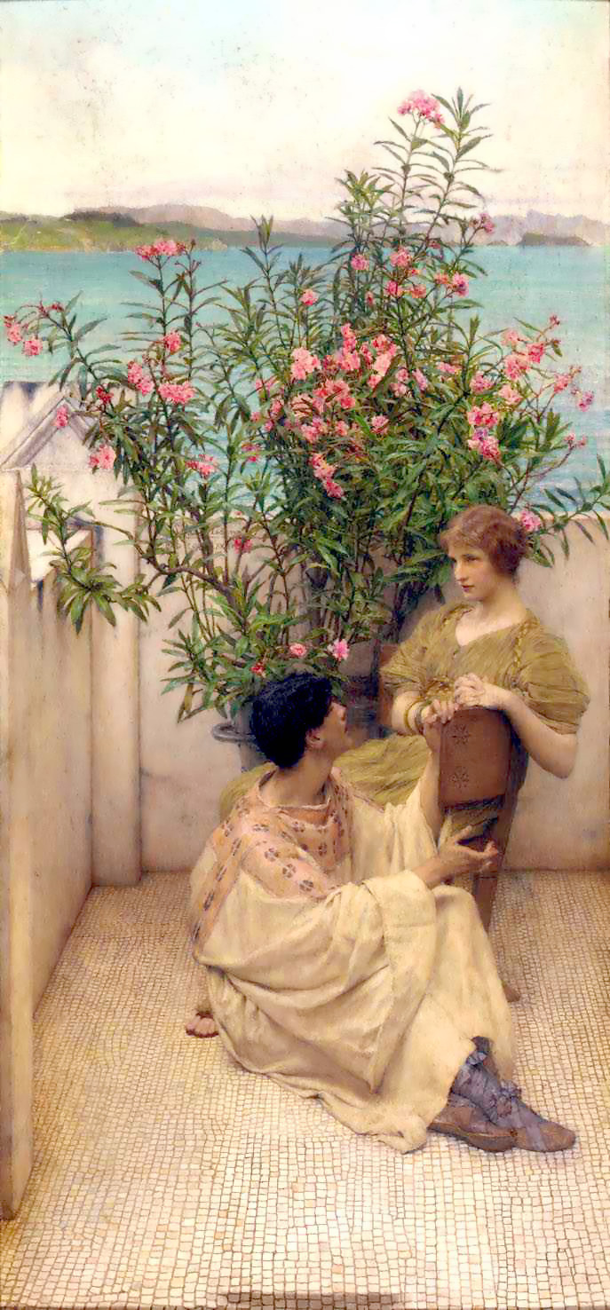 Courtship by Lawrence Alma-Tadema